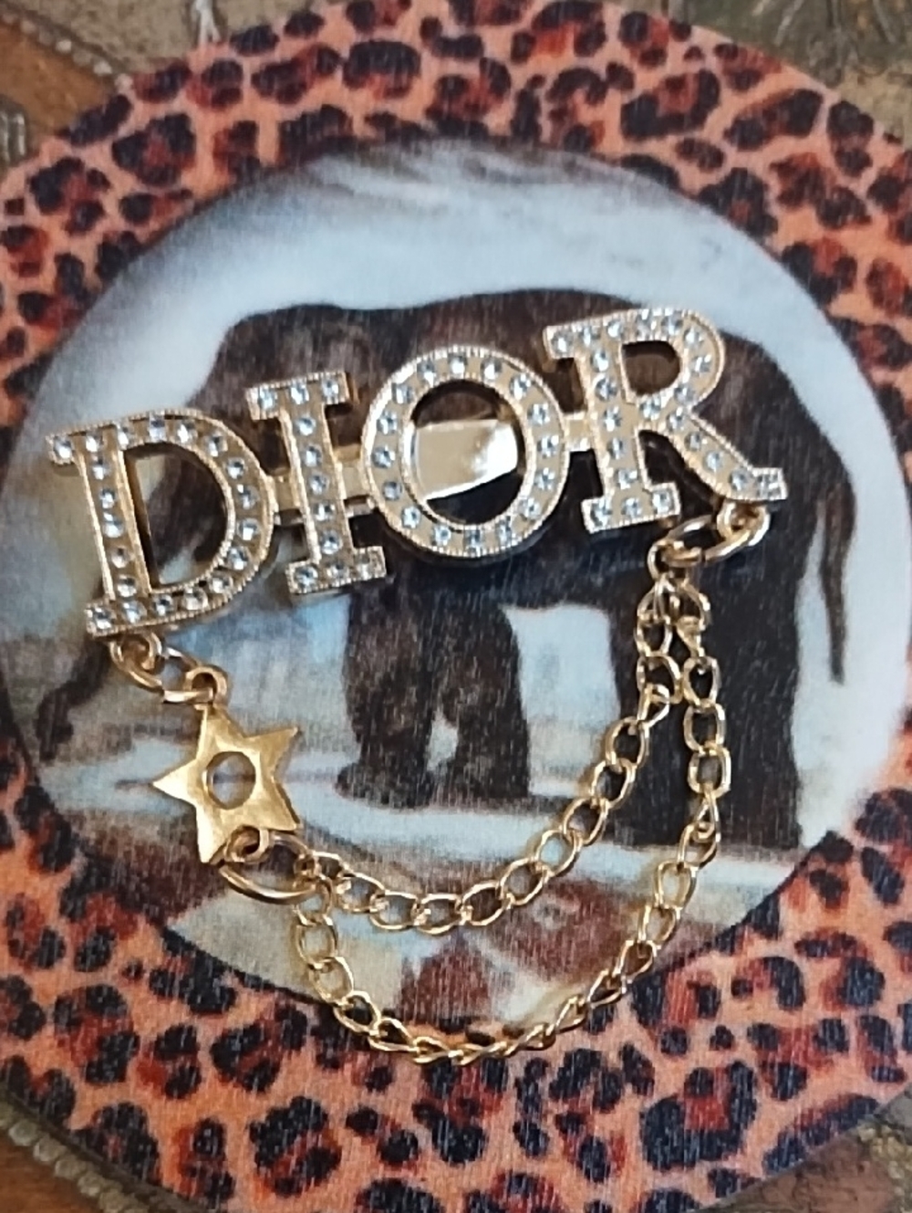 CD Brooch